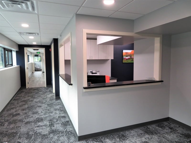 Front Desk Reception Areaq